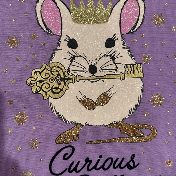 ⭐️HP⭐️Dsigned Disney Nutcracker Mouse King Top CM - Picture 3 of 7